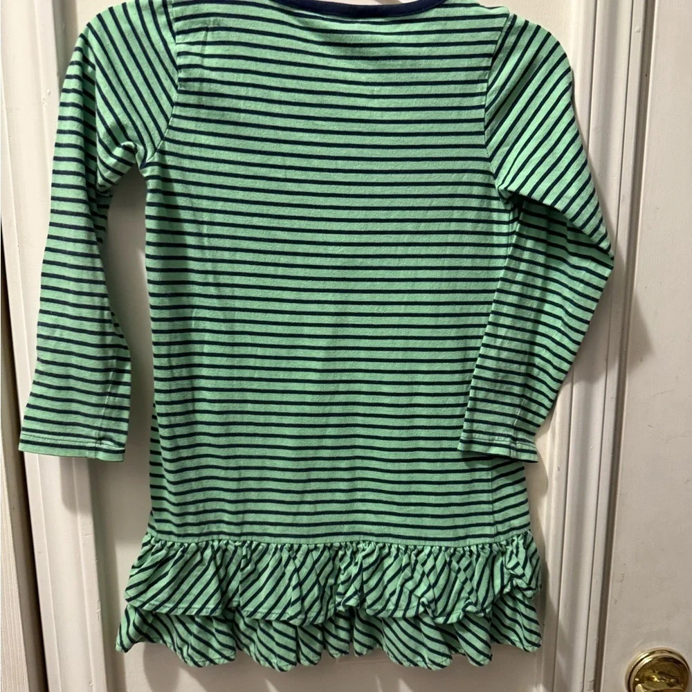 Ralph Lauren Ling Sleeve Ruffle Dress